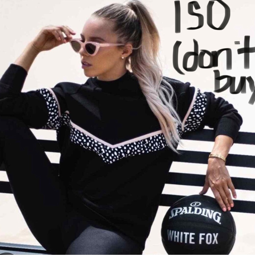 ISO POST:  looking for a medium in this sweater by White Fox Boutique!